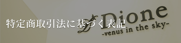 特定商取引法に基づく表記